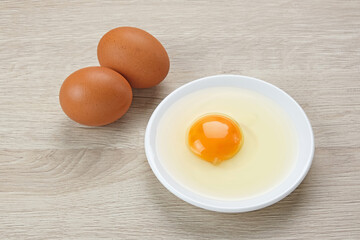 Egg Cut Open, organic chicken egg yolk, food ingredient
