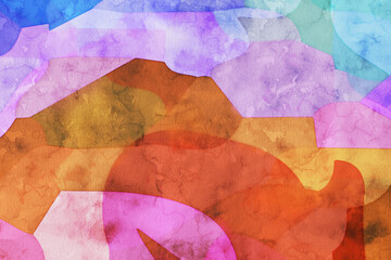 Obraz na płótnie Canvas Beautiful colorful abstract geometric texture