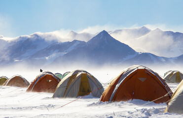 Antarctic Tent Camp