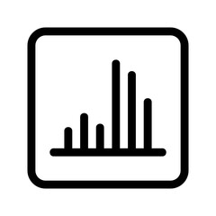 chart icon or logo isolated sign symbol vector illustration - high-quality black style vector icons
