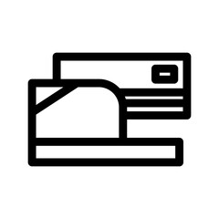 credit card icon or logo isolated sign symbol vector illustration - high-quality black style vector icons
