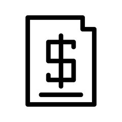 Obraz premium dollar icon or logo isolated sign symbol vector illustration - high quality black style vector icons 