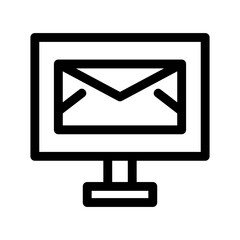 email icon or logo isolated sign symbol vector illustration - high quality black style vector icons
