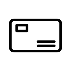 Obraz premium envelope icon or logo isolated sign symbol vector illustration - high quality black style vector icons 