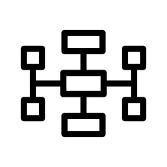 hierarchy icon or logo isolated sign symbol vector illustration - high-quality black style vector icons
