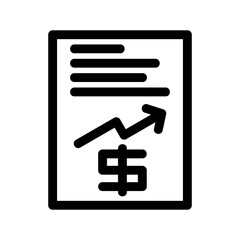 Fototapeta premium Income icon or logo isolated sign symbol vector illustration - high-quality black style vector icons 