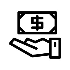 Income icon or logo isolated sign symbol vector illustration - high-quality black style vector icons
