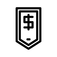 tag icon or logo isolated sign symbol vector illustration - high quality black style vector icons
