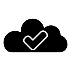check  cloud computing icon