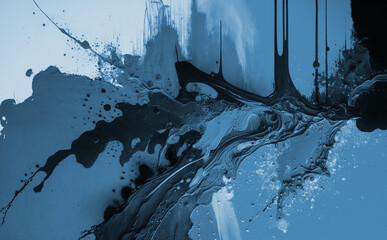 Brush stroked painting. Artistic vibrant and colorful wallpaper. Chaotic painting. Brushed Painted Abstract Background.