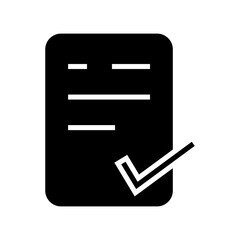 Fototapeta premium accept icon or logo isolated sign symbol vector illustration - high quality black style vector icons 