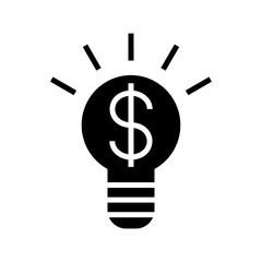 business ideas icon or logo isolated sign symbol vector illustration - high quality black style vector icons
