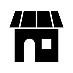 store icon or logo isolated sign symbol vector illustration - high quality black style vector icons
