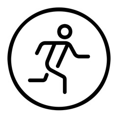 run line icon