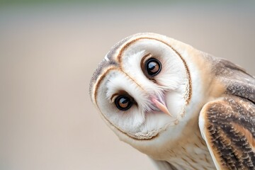 Fototapeta premium Snowy owl (Tyto alba)