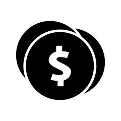 dollar icon or logo isolated sign symbol vector illustration - high quality black style vector icons
