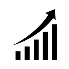 growth icon or logo isolated sign symbol vector illustration - high quality black style vector icons
