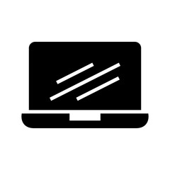 laptop icon or logo isolated sign symbol vector illustration - high quality black style vector icons
