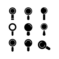 search icon or logo isolated sign symbol vector illustration - high quality black style vector icons
