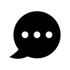 message icon or logo isolated sign symbol vector illustration - high quality black style vector icons

