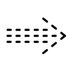 simple arrow icon design isolated