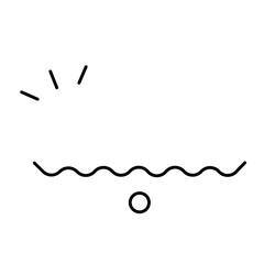 minimalist line for title