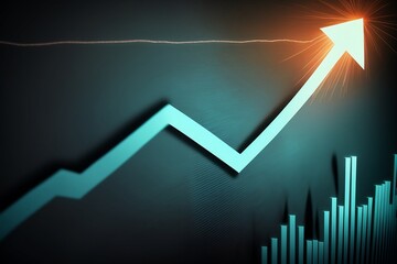 Presentation Illustration Bullish uptrend Market