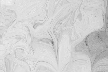 Fototapeta na wymiar Marble grey ink abstract background. Liquid grey texture. 