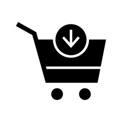 shop icon or logo isolated sign symbol vector illustration - high quality black style vector icons
