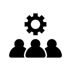 teamwork icon or logo isolated sign symbol vector illustration - high quality black style vector icons
