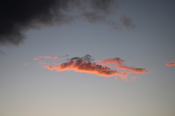 Pink cloud