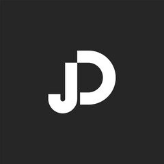 modern creative JD logo designs