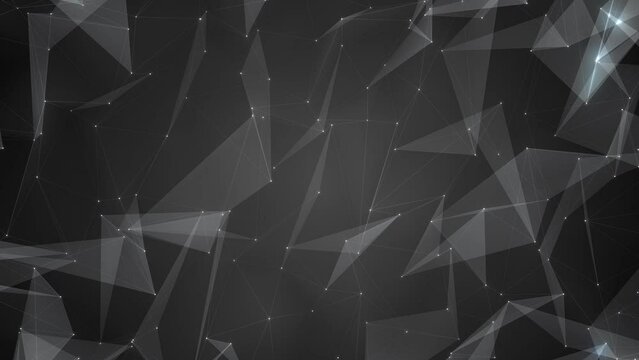 幾何学 点と線 抽象的な神経叢 ネットワーク BG01_SI