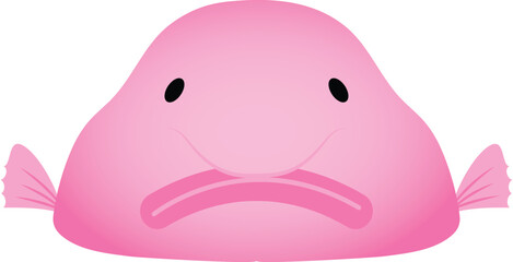 Blob Fish Vector image or clipart