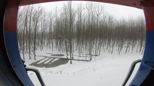 Heavy snowfall in kashmir valley winter days 