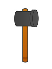clip art design of hammer
