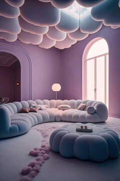 surrealistic landscapes generated with AI