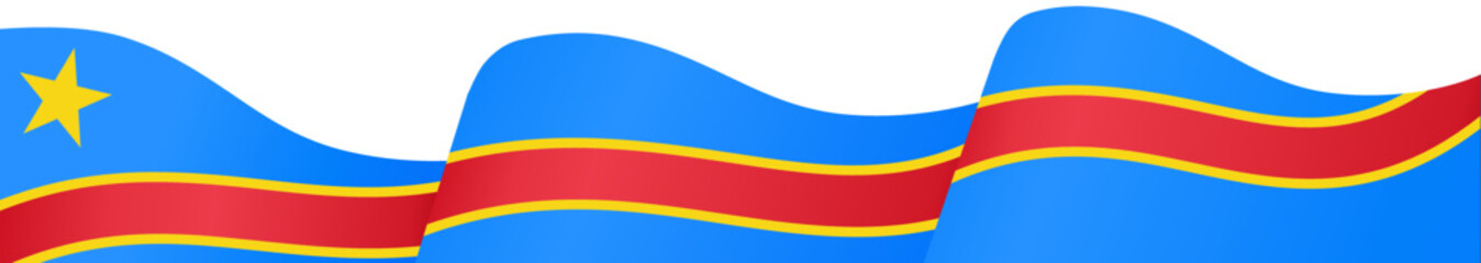 flag wave isolated on png or transparent background