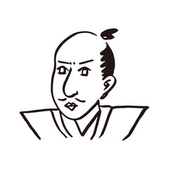 織田信長のゆるい手描きイラスト