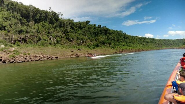 Iguazu Speed Boat Tour at Iguazu Falls Argentina Side
