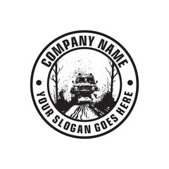off road logo , jeep logo vector © HardWork