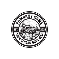 off road logo , jeep logo vector © HardWork