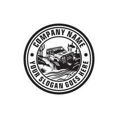 off road logo , jeep logo vector © HardWork