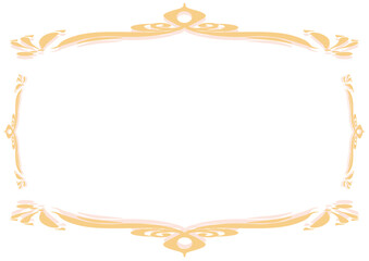 飾り付きフレーム