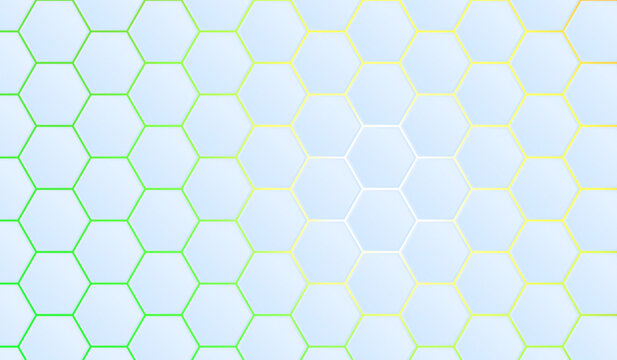 Hexagon Texture Background © sailor