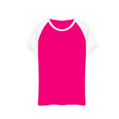 pink t shirt