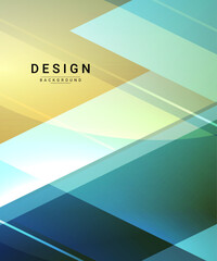 Fototapeta premium Abstract geometric colorful image vector illustration design background