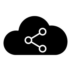 share  cloud computing icon