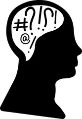 Thinking Icon Vector