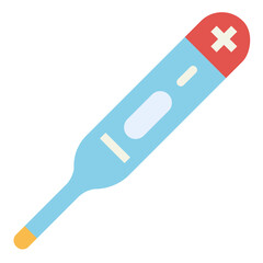 thermometer flat icon style